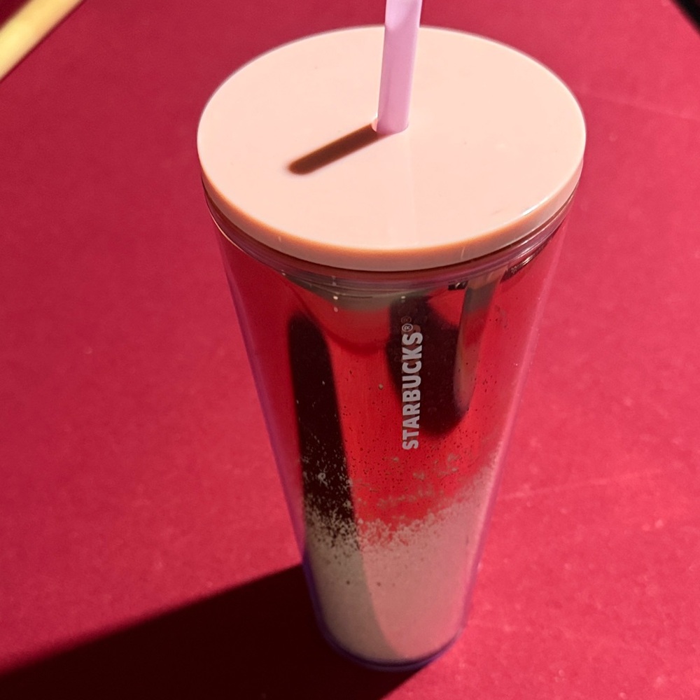 Starbucks Metallic Pink Tumbler